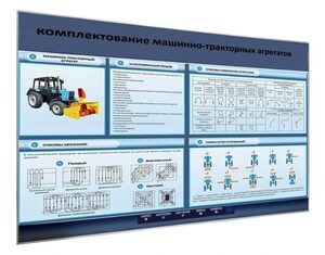 Электрифицированный светодинамический стенд «Комплектование машинно-тракторных агрегатов» - fgospostavki.ru - Яблоновский