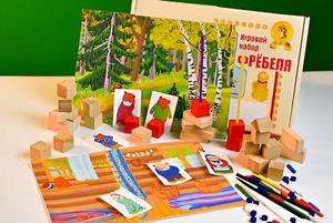 Игровой набор Фребеля "Три медведя" (серия "Сказочный мир". Выпуск 2) - fgospostavki.ru - Яблоновский