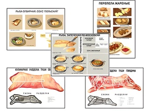 Плакаты ПРОФТЕХ "Кулинарные рецепты" (17 пл, винил, 70х100) - fgospostavki.ru - Яблоновский