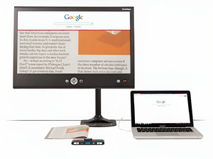 Видеоувеличитель ClearView C Flex с монитором Twinview 24” - fgospostavki.ru - Яблоновский