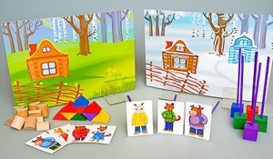 Игровой набор Фребеля "Заюшкина избушка" (серия "Сказочный мир". Выпуск 1) - fgospostavki.ru - Яблоновский