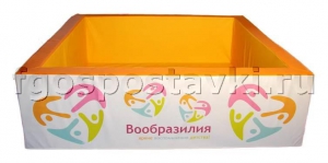Бассейн "Вообразилия" квадратный с шелкографией - fgospostavki.ru - Яблоновский