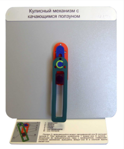 Демонстрационная модель "Кулисный механизм с качающимся ползуном" - fgospostavki.ru - Яблоновский