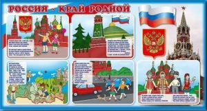 Стенд "Россия – край родной" - fgospostavki.ru - Яблоновский