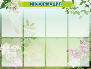 Стенд "Информация" Вариант 13 - fgospostavki.ru - Яблоновский
