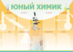 Стенд "Юный химик" Вариант 1 - fgospostavki.ru - Яблоновский