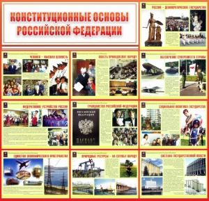 Стенд "Конституционные основы РФ" - fgospostavki.ru - Яблоновский