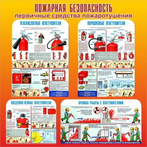 Стенд "Пожарная безопасность" Вариант 2 - fgospostavki.ru - Яблоновский