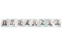 Стенд-лента "Выдающиеся ученые-историки" - fgospostavki.ru - Яблоновский