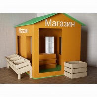 Игровой домик «Рынок» - fgospostavki.ru - Яблоновский