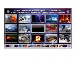 Многофункциональный интерактивный стенд-тренажер "Этапы эвакуации при природных катаклизмах и чрезвычайных ситуациях техногенного характера" - fgospostavki.ru - Яблоновский