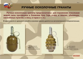 Комплект плакатов "Ручные гранаты" - fgospostavki.ru - Яблоновский