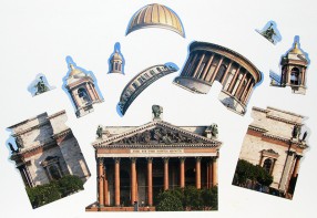 Набор магнитных карточек "Маленькие архитекторы: Исаакиевский собор" - fgospostavki.ru - Яблоновский