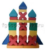 Мягкий модуль-конструктор "Башня" (21 элемент) - fgospostavki.ru - Яблоновский