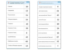 Комплект карточек (10)  "Обучающий калейдоскоп. Умножение на 3, 4 и 6" - fgospostavki.ru - Яблоновский
