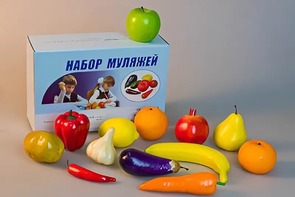 Набор муляжей для рисования (13 штук) - fgospostavki.ru - Яблоновский