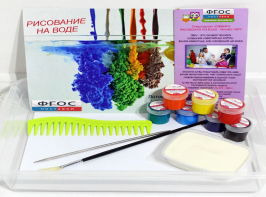 Набор для рисования "Эбру-Семерка" - fgospostavki.ru - Яблоновский