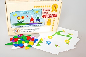 Игровой набор Фребеля "Конструктор плоскостной-2" (Серия "Эксперимент") - fgospostavki.ru - Яблоновский