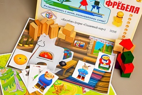 Игровой набор Фребеля "Колобок" (серия "Сказочный мир". Выпуск 1) - fgospostavki.ru - Яблоновский