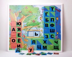 Магнитная доска "Город букв" - fgospostavki.ru - Яблоновский
