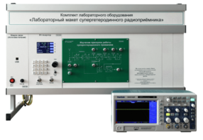 Комплект лабораторного оборудования «Лабораторный макет супергетеродинного радиоприёмника»  - fgospostavki.ru - Яблоновский
