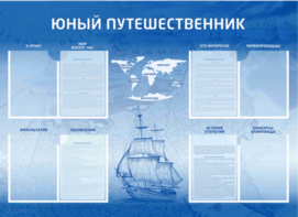 Стенд-уголок "Юный путешественник" - fgospostavki.ru - Яблоновский