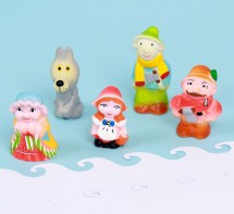 Набор резиновых игрушек «Красная шапочка» - fgospostavki.ru - Яблоновский