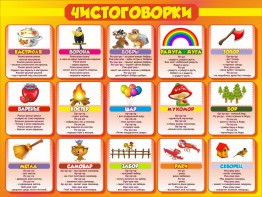 Стенд "Чистоговорки", часть 1 - fgospostavki.ru - Яблоновский