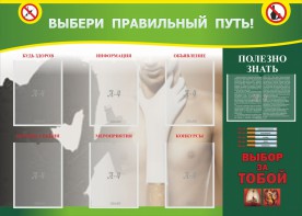 Стенд "Выбери правильный путь!" - fgospostavki.ru - Яблоновский