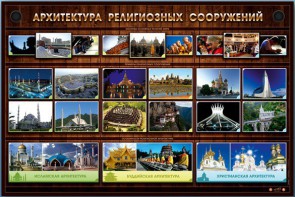 Интерактивный электрифицированный стенд "Архитектура религиозных сооружений" - fgospostavki.ru - Яблоновский