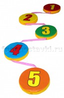 Дорожка "Змейка-шагайка-геометрическая" с цифрами - fgospostavki.ru - Яблоновский
