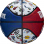 Мяч баскетбольный Wilson NBA All Team (размер 7, резина, тренировочный) - fgospostavki.ru - Яблоновский